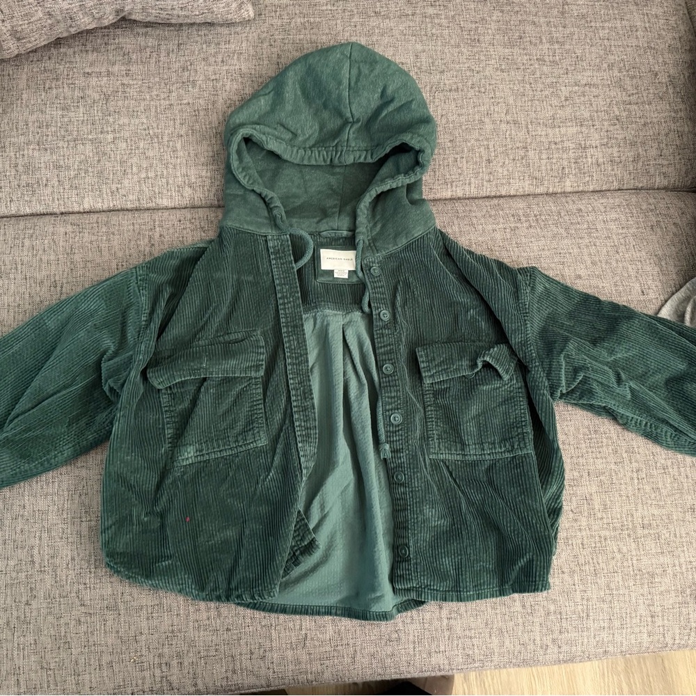 Green Corduroy Jacket